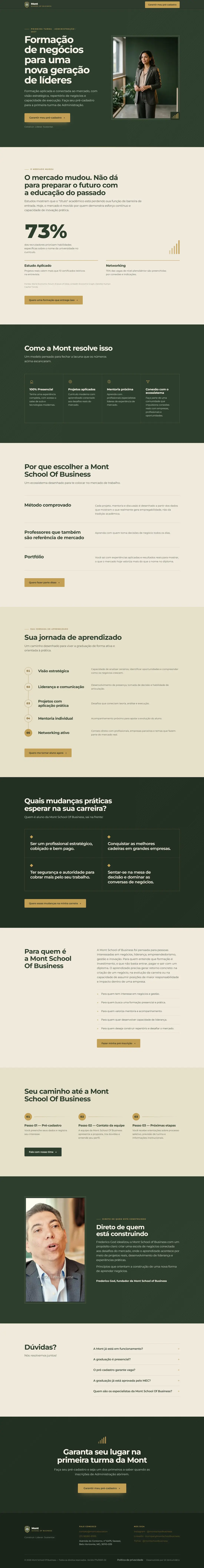Landing page Mont School of Business completa